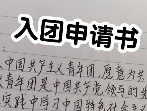 入团志愿书高中800字左右